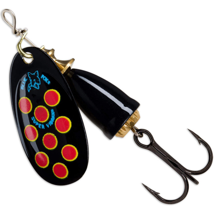 Вращающаяся блесна BLUE FOX Vibrax Hot Pepper 8 г, BYR (BFS3-BYR)